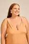 VESTIDO LONGO COM DECOTE V