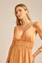 VESTIDO LONGO COM DECOTE V