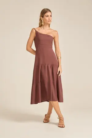 VESTIDO MIDI SAIA MARIAS