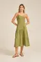 VESTIDO MIDI SAIA MARIAS