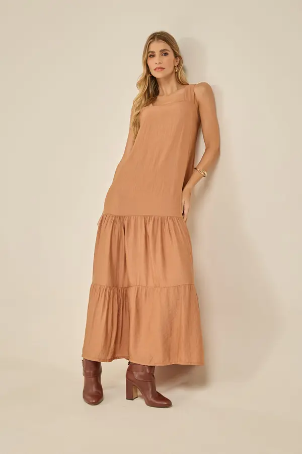 VESTIDO LONGO SAIA MARIAS