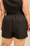 SHORT BÁSICO COM NERVURA EM WOVEN LERIS TWILL