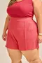 SHORT BÁSICO COM NERVURA EM WOVEN LERIS TWILL