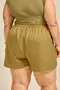 SHORT BÁSICO COM NERVURA EM WOVEN LERIS TWILL