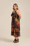 VESTIDO MIDI DECOTE V