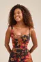 TOP CORSETADO COM BOTÕES