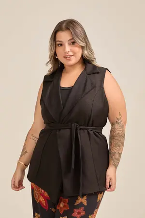 COLETE COM FAIXA PRETO G2