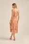 VESTIDO MIDI COM BABADO DUPLO