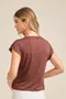BLUSA EM SUEDE LIGHT LISO COM MANGA JAPONESA
