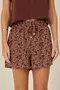 SHORT COM CORDINHA DE VIÉS E PONTEIRA