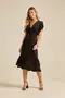 VESTIDO MIDI MANGA MORCEGO
