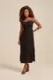 VESTIDO MIDI EM CREPE