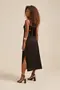 VESTIDO MIDI EM CREPE