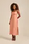 VESTIDO MIDI EM CREPE