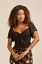 BLUSA DECOTE LAÇO