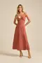 VESTIDO LONGO CROPPED EM LINHO ARIZONA