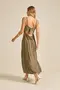 VESTIDO LONGO CROPPED EM LINHO ARIZONA
