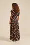 VESTIDO LONGO COM DECOTE
