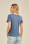 BLUSA SUEDE COM DECOTE V