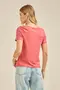 BLUSA SUEDE COM DECOTE V
