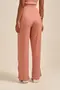 CALÇA EM CANELADO UNIC COM BOLSO