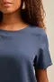 BLUSA EM TWILL COM RECORTE