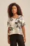 BLUSA BÁSICA COM DECOTE REDONDO