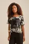 BLUSA BÁSICA COM DECOTE REDONDO