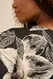VESTIDO CURTO COM MANGA BUFANTE