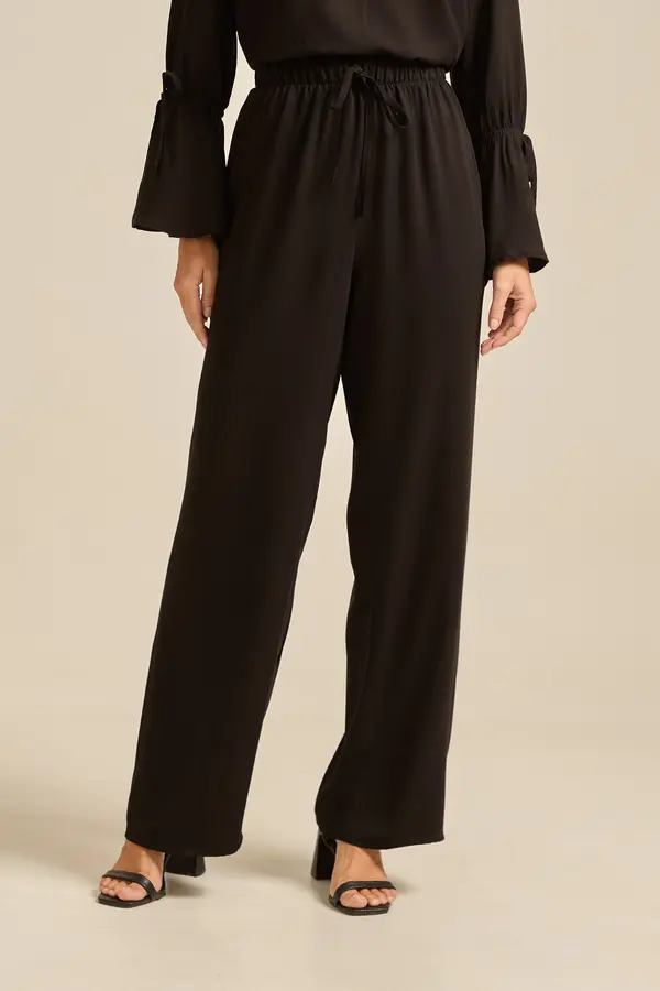 CALÇA RETA EM TWILL