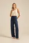 CALÇA RETA EM TWILL