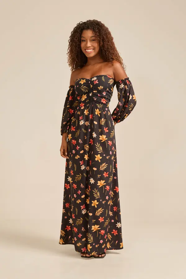 VESTIDO LONGO CIGANINHA