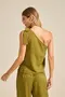 BLUSA UM OMBRO COM TOP INTERNO