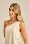 BLUSA UM OMBRO COM TOP INTERNO
