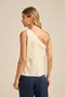 BLUSA UM OMBRO COM TOP INTERNO