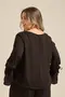 BLUSA COM BABADO NA MANGA