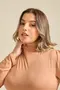 BLUSA SUEDE LIGHT COM GOLA