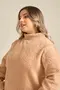 CASACO SOFT TEDDY COM GOLA
