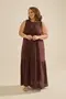 VESTIDO LONGO REGATA VISCOSE LISA