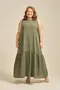 VESTIDO LONGO REGATA VISCOSE LISA