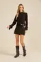 SHORT SAIA COM BOTÕES SCUBA SUEDE