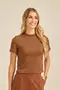 BLUSA COM GOLA CANELADO ONDAS