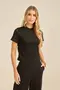 BLUSA COM GOLA CANELADO ONDAS