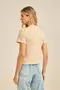 BLUSA COM GOLA CANELADO ONDAS