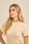 BLUSA COM GOLA CANELADO ONDAS