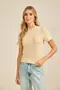 BLUSA COM GOLA CANELADO ONDAS