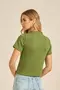 BLUSA COM GOLA CANELADO ONDAS