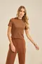 BLUSA COM GOLA CANELADO ONDAS