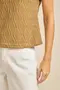BLUSA GOLA CANELADO LOSANGO