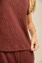 BLUSA GOLA CANELADO LOSANGO